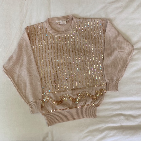 Vintage Priscilla Sequence‎ Sweater - Picture 2 of 13